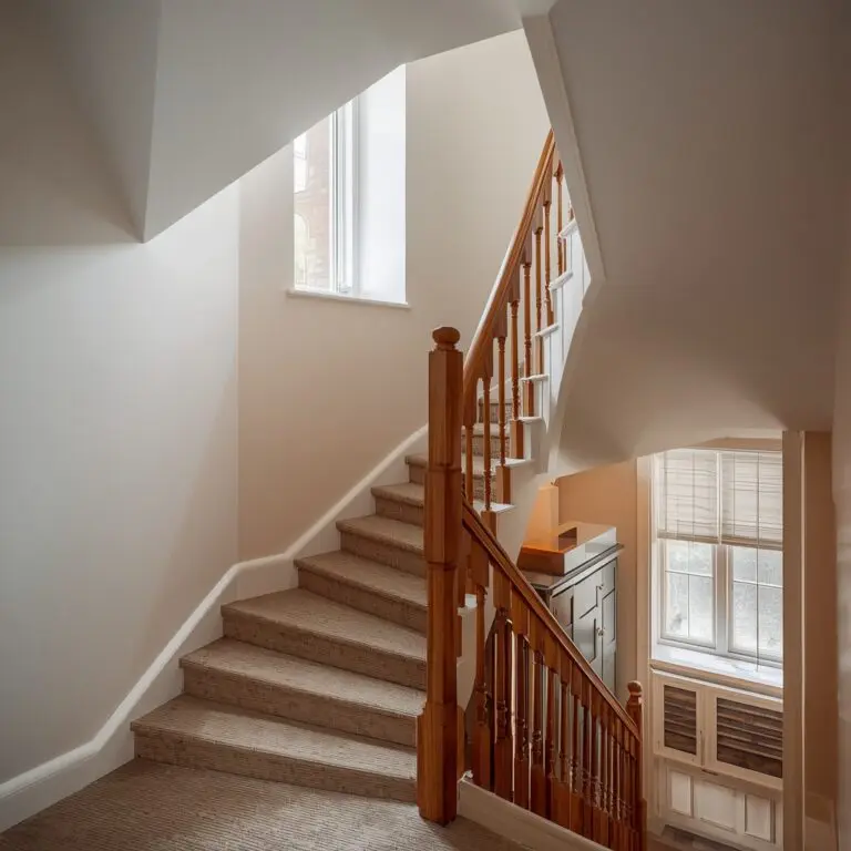 Period staircase with natural light | Love Architects